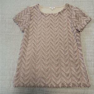 Anthropologie Short Sleeve Blouse
